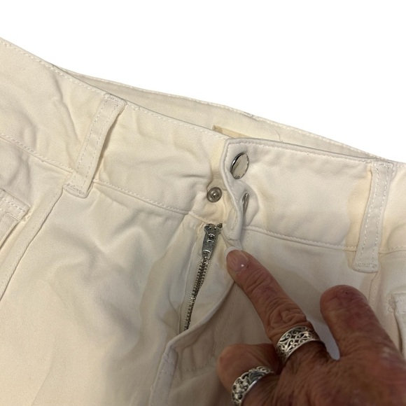 Altered State Emberly White Front Pocket Flare Jeans Sz Small - Picture 11 of 14